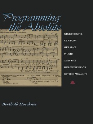 cover image of Programming the Absolute